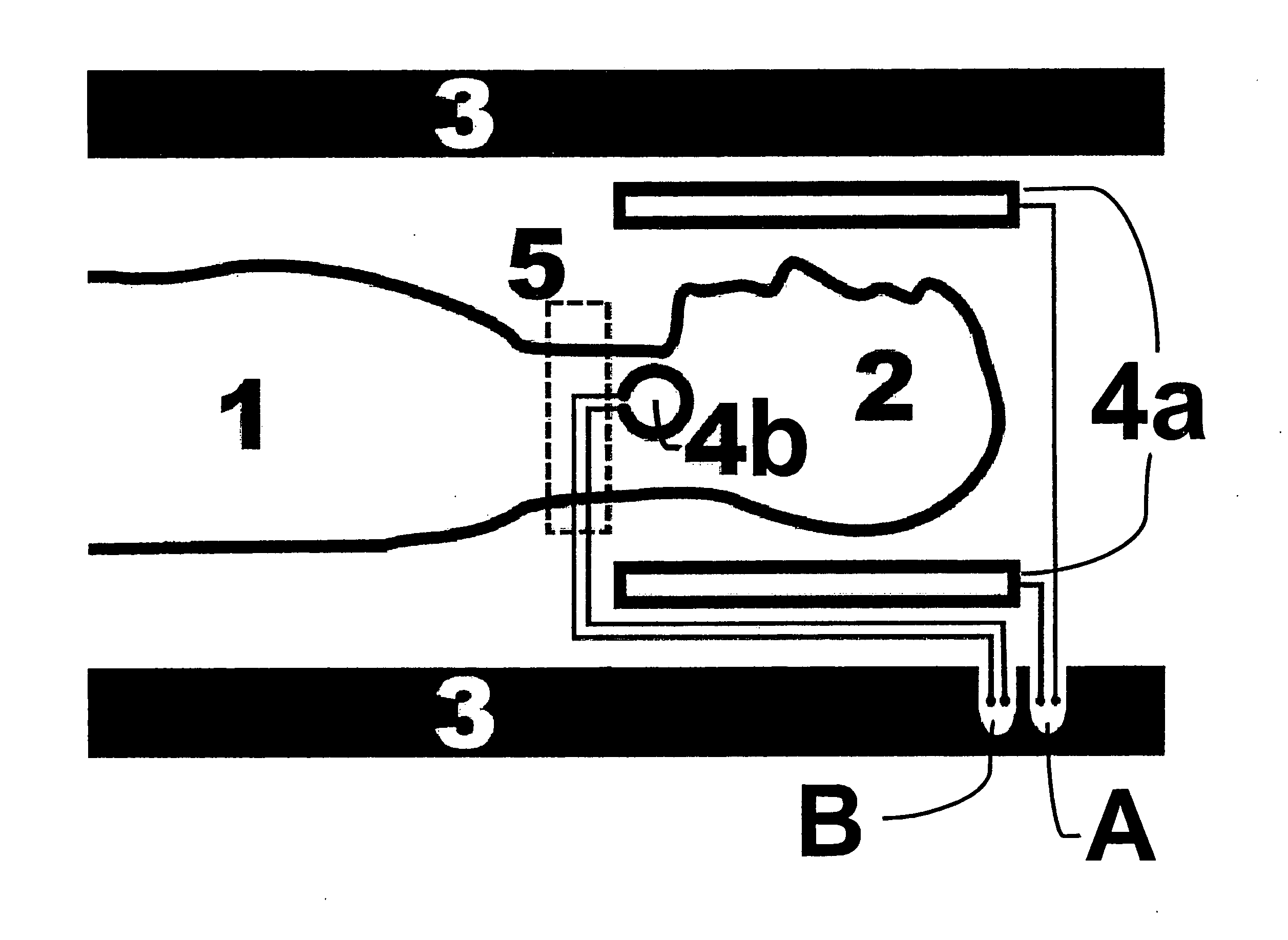 Device and method for measuring contrast agent