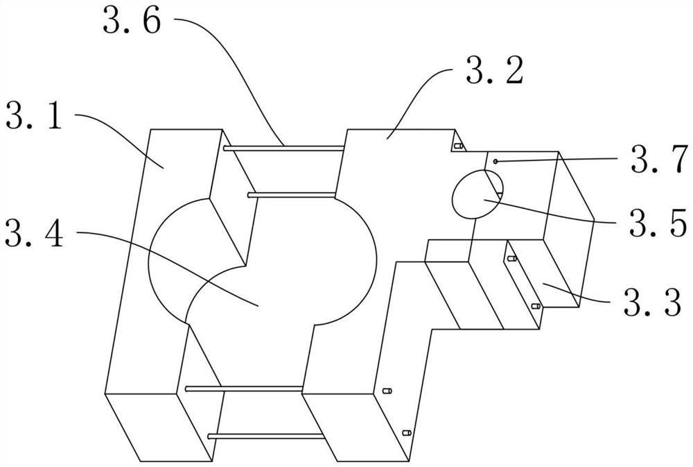 Attached pipe cable system based on jacket platform and design method