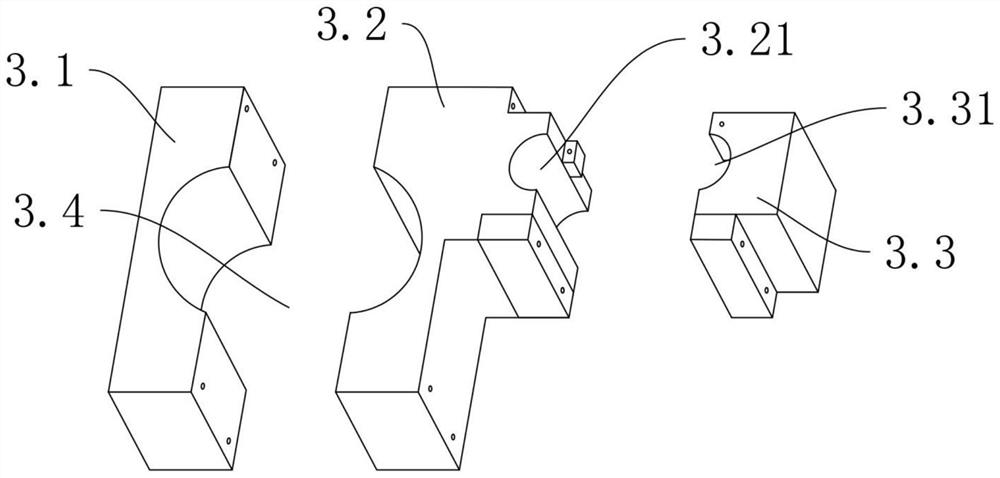 Attached pipe cable system based on jacket platform and design method