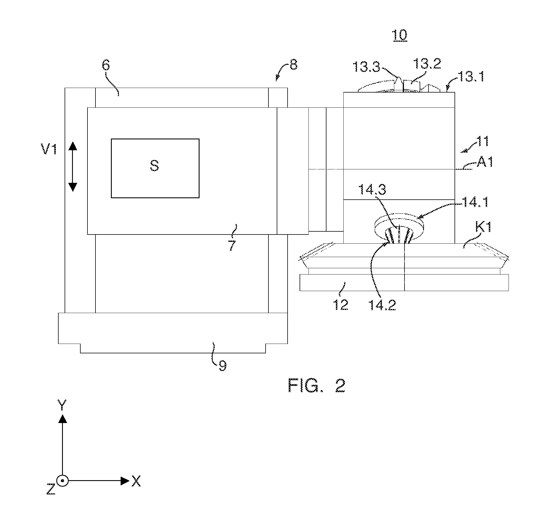 Device and method for soft machining of bevel gears and use of the device