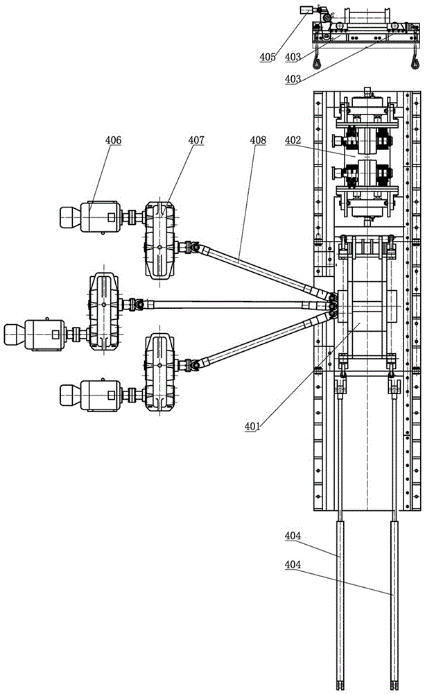 Hot-rolling seamless steel pipe producing method of double-mandrel combined rolling mill