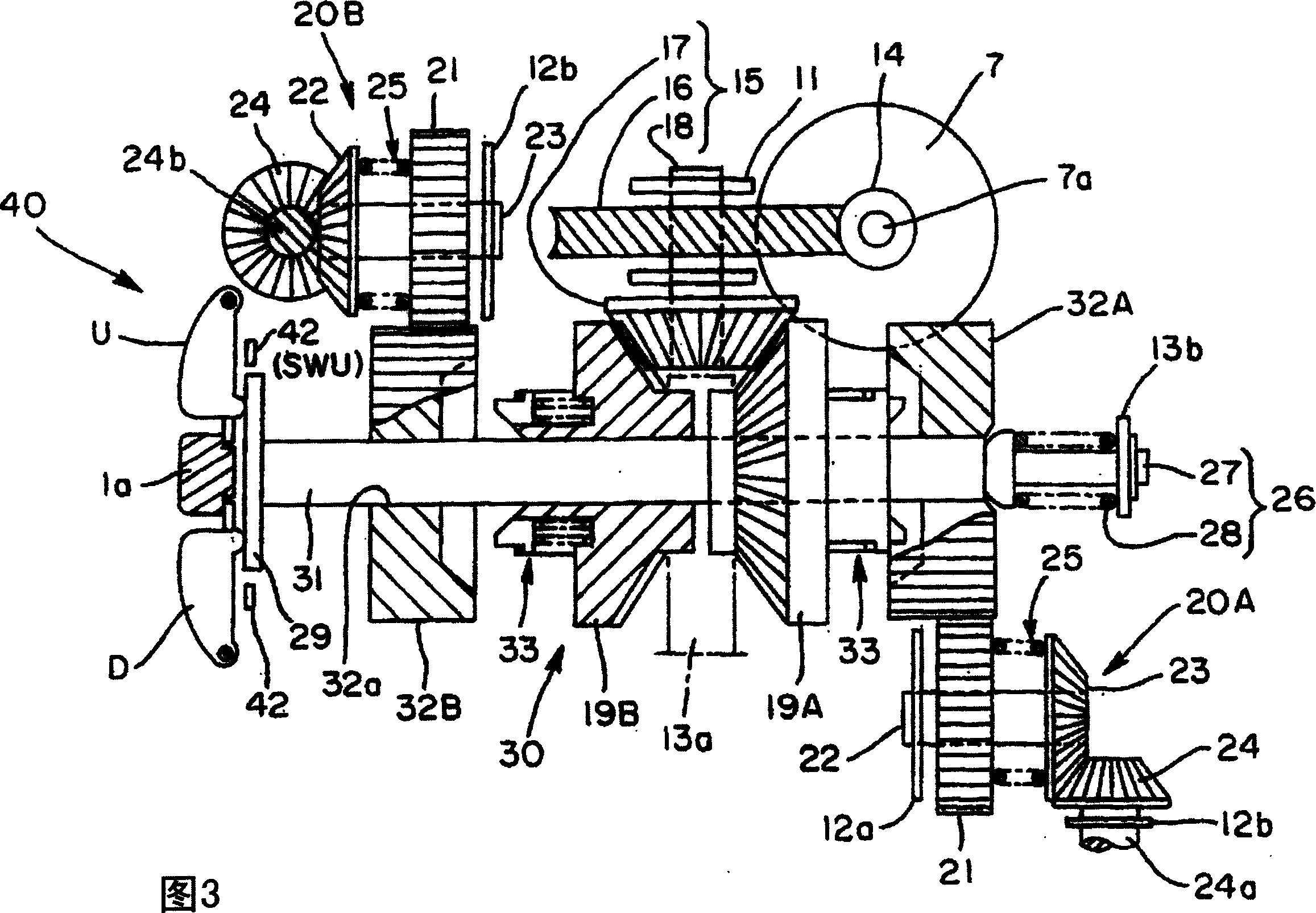 Wind-direction regulation mechanium and ventilator for vehicles