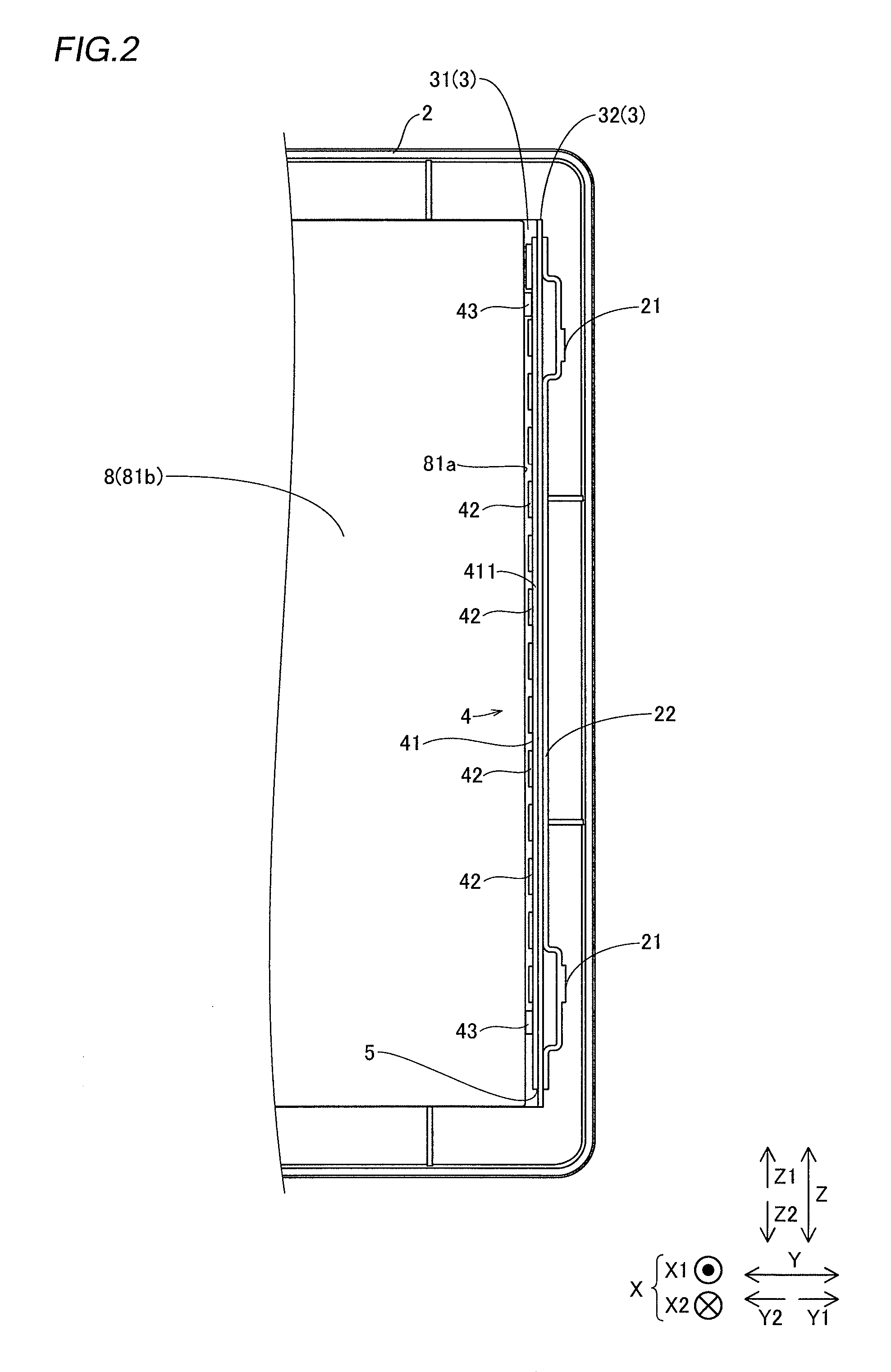 Display device and television set