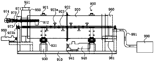 Wet waste source reduction reclamation disposal system