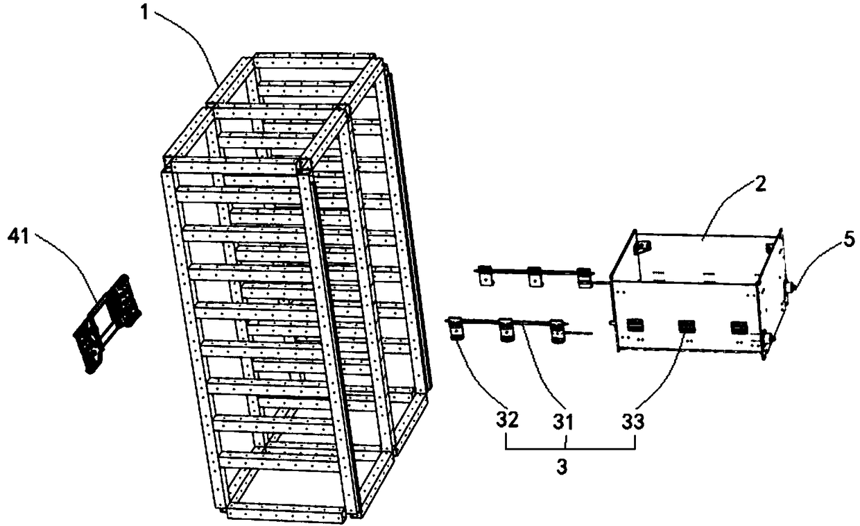 Light guide rail component with elastic adapting function