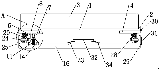 Intelligent bedroom bed with adjustable angle