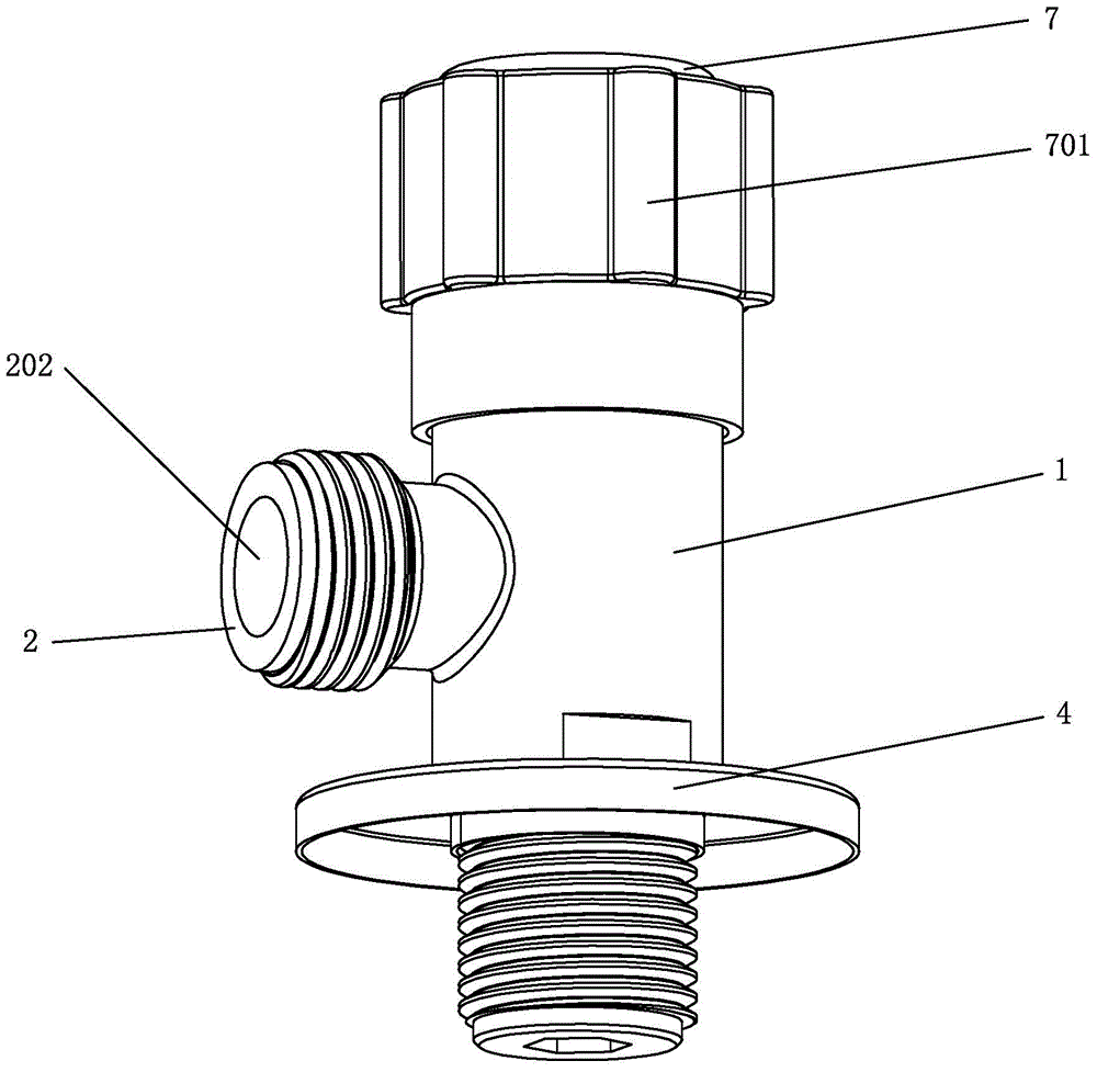 Angle valve