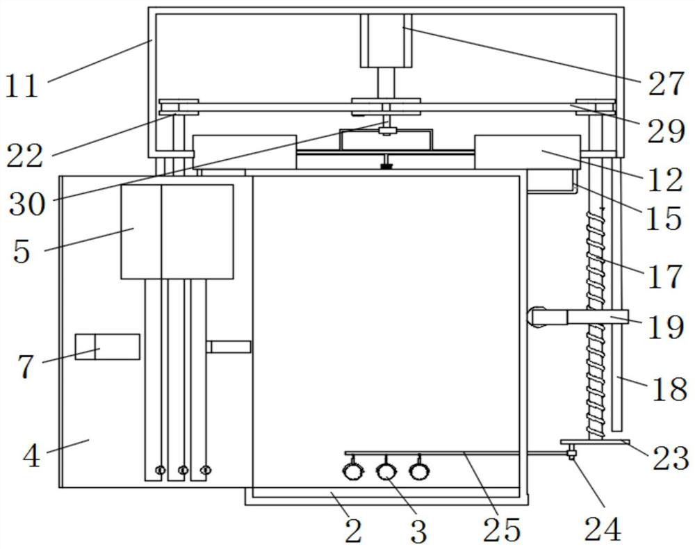 Heat dissipation type network cabinet based on Internet of Things