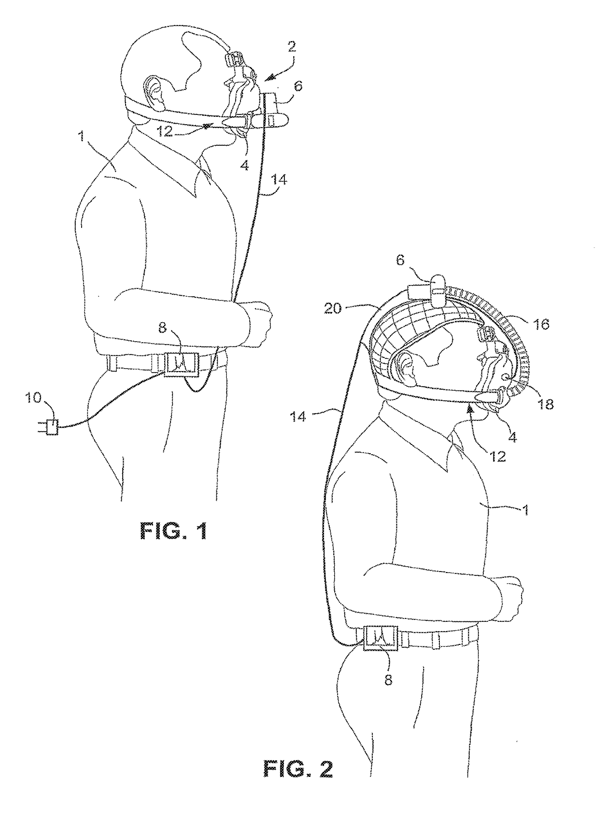 Mask and flow generator system