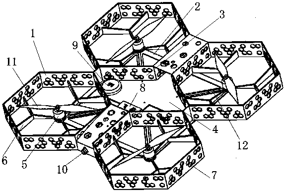 3D-printed drone frame and drone