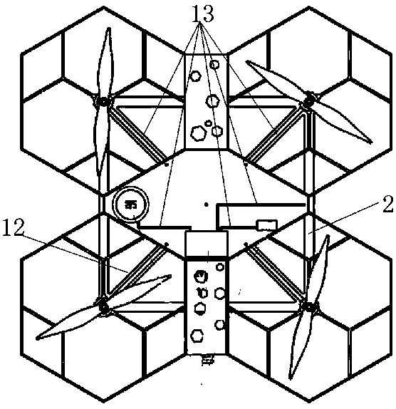 3D-printed drone frame and drone