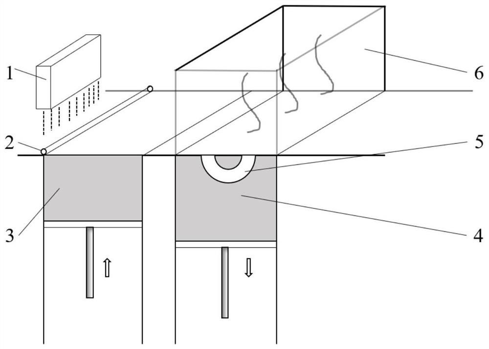 Ceramic initial blank forming method based on microwave in-situ sintering and product