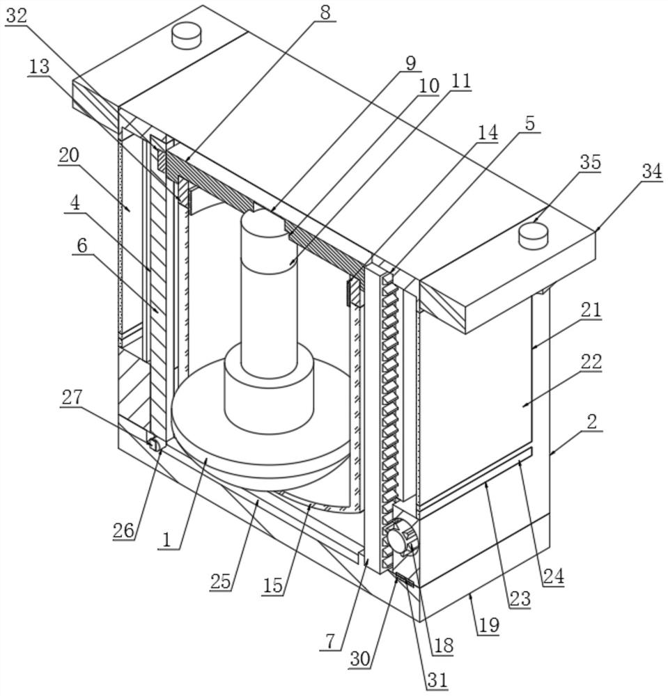 Unmanned aerial vehicle 5G antenna structure with high wind resistance and reliability