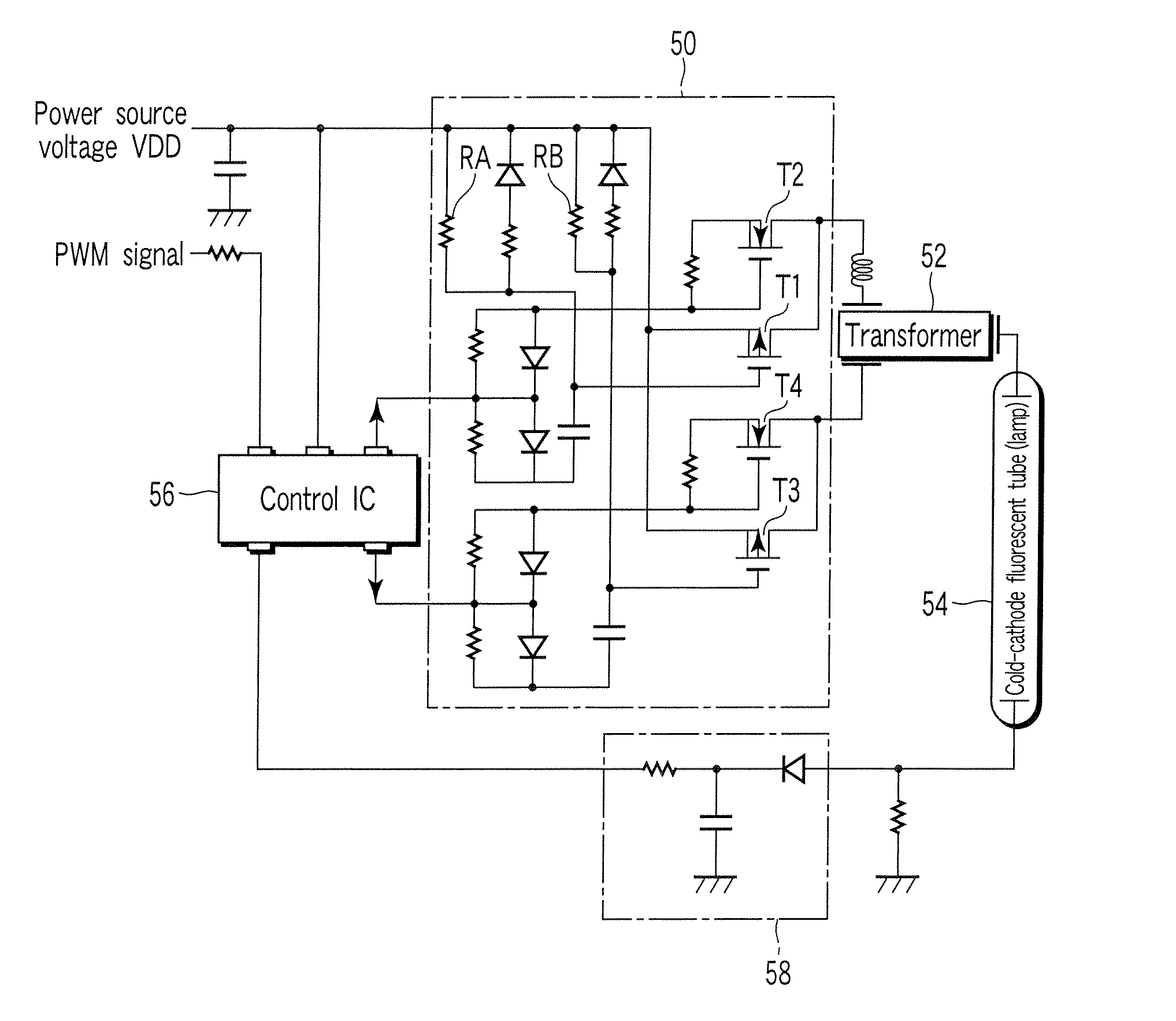 Light source driving device