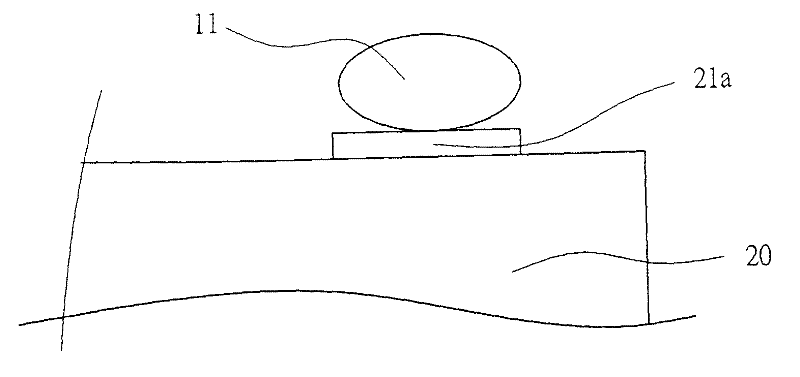 Semiconductor wafer electrode structure and manufacturing method thereof