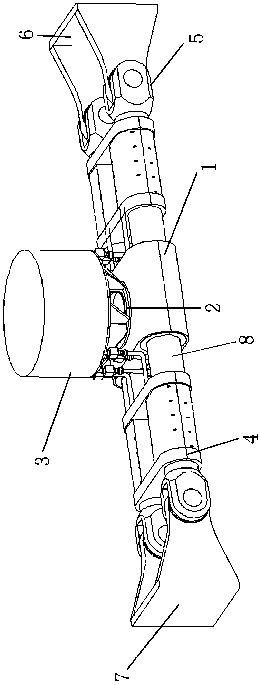 Geotechnical centrifuge dynamic balance adjusting system