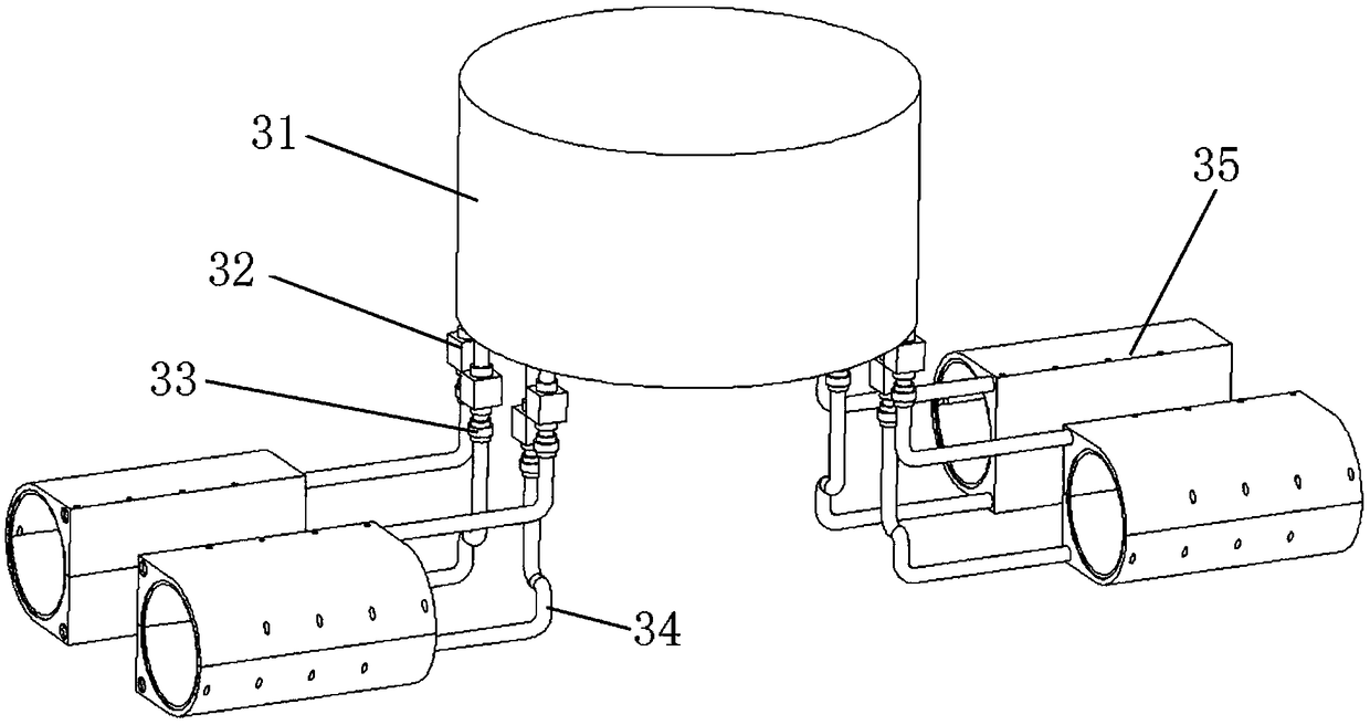 Geotechnical centrifuge dynamic balance adjusting system