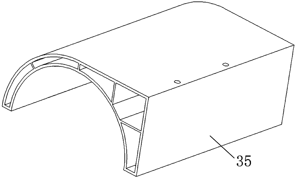 Geotechnical centrifuge dynamic balance adjusting system