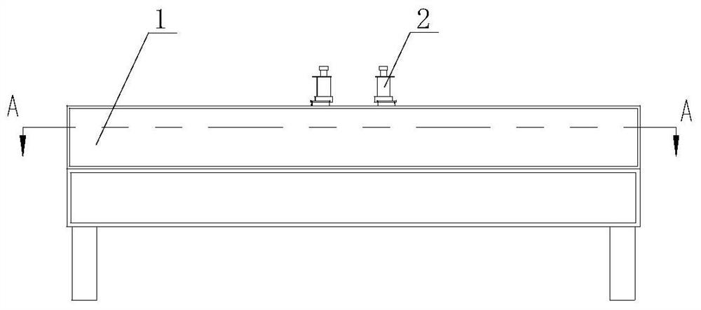 Launch platform with combined internal and external cooling