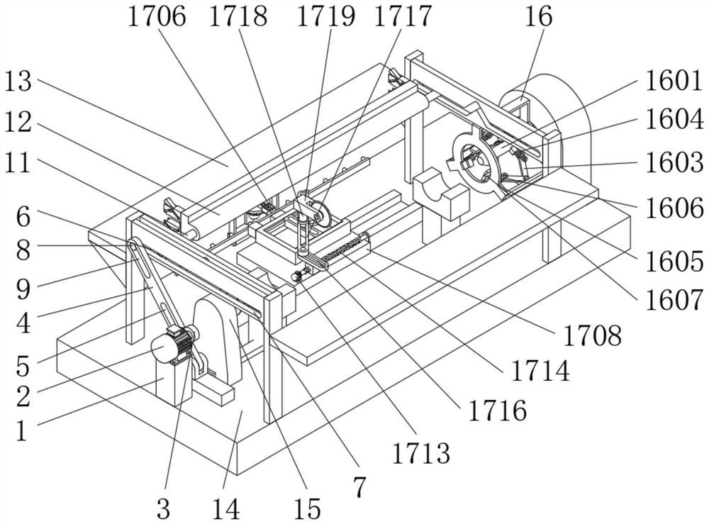 Binding tape cutting machine capable of achieving automatic feeding and discharging