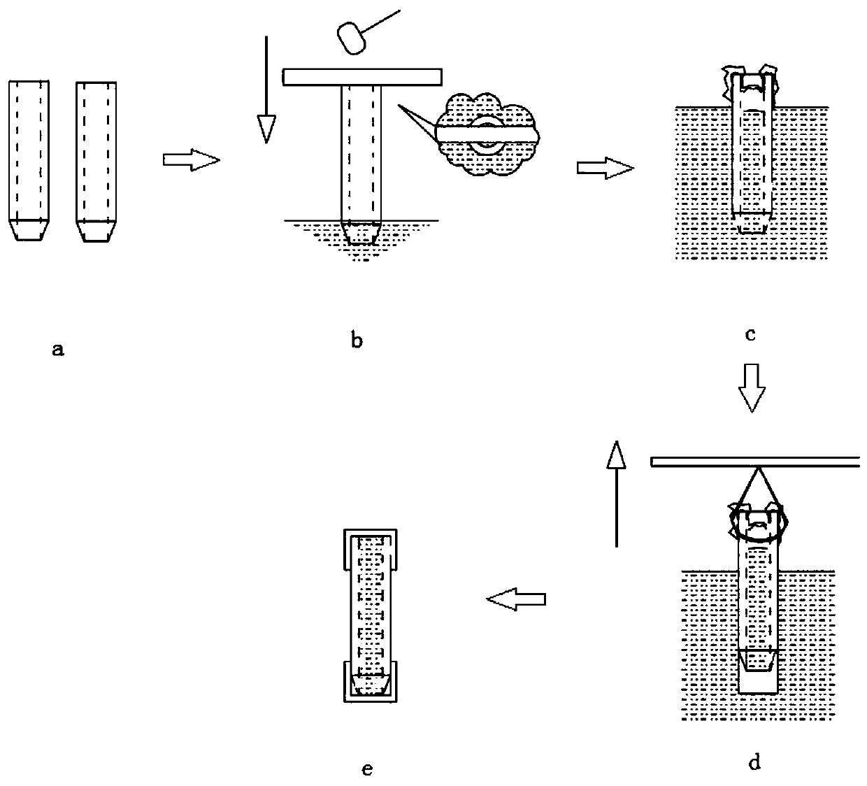 Column Sampling Method of Undisturbed Soil in Coastal Tidal Flats