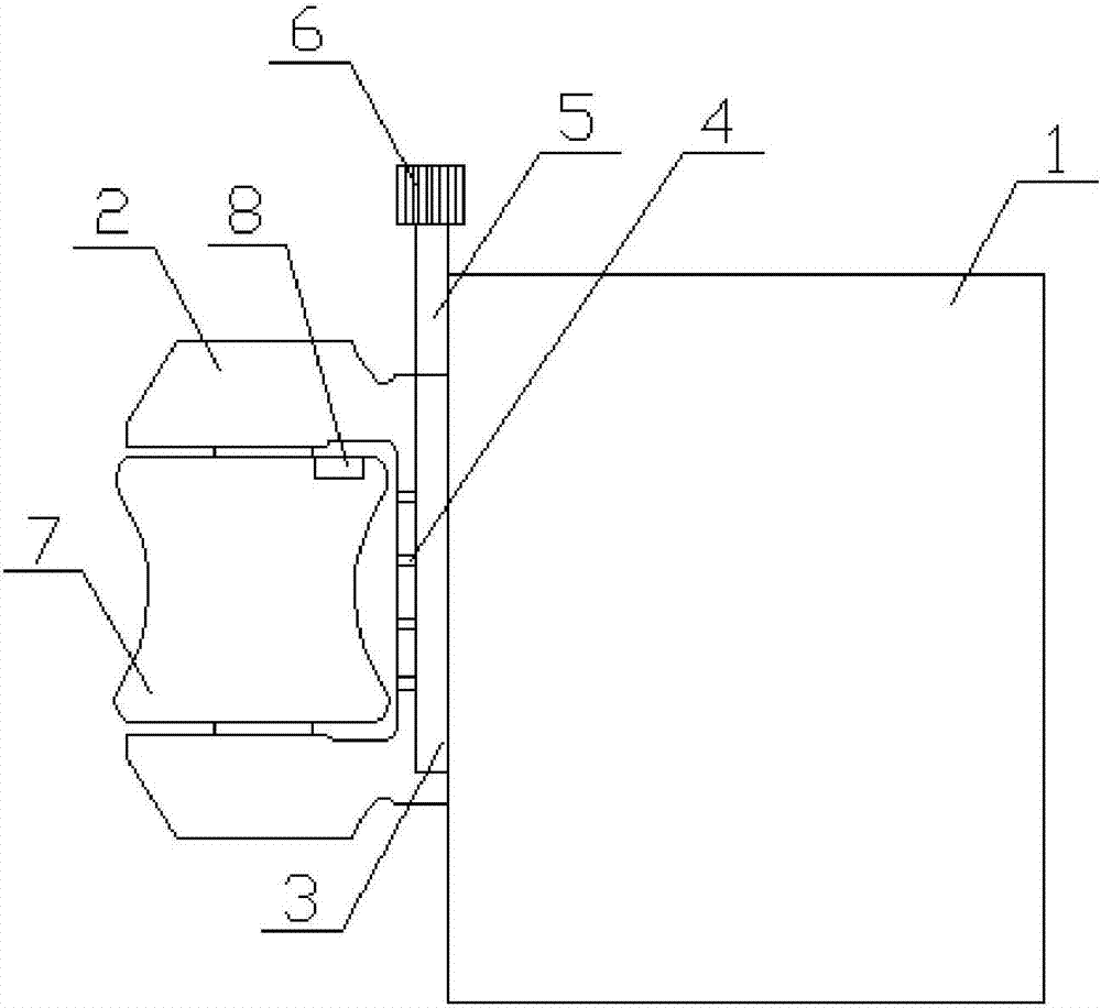 Guide unit guide roller cooling system