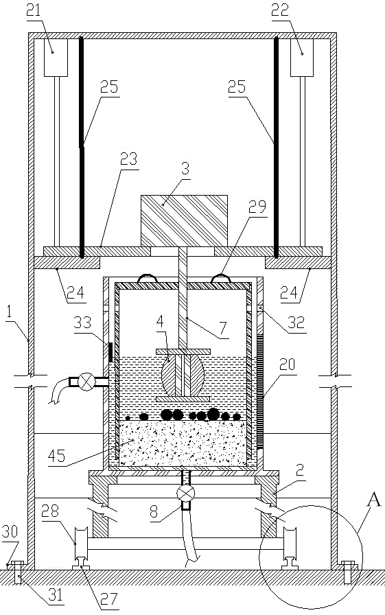 Concrete abrasion resistance test system and method