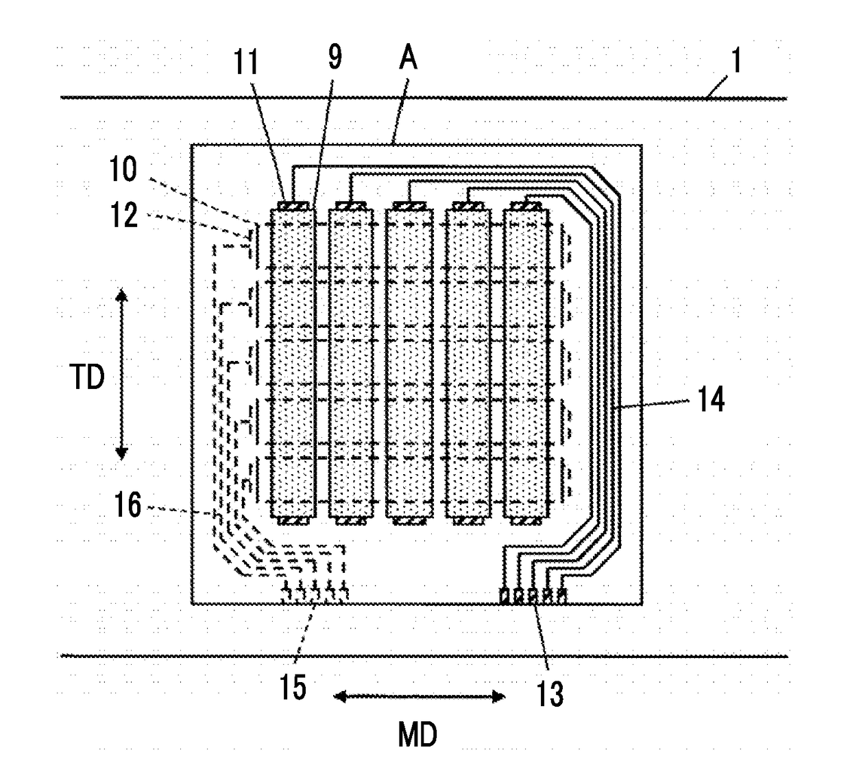 Manufacturing method of touch sensor film, touch sensor film, and touch panel