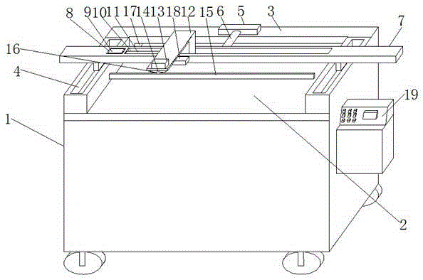 High-uniformity glue sprayer