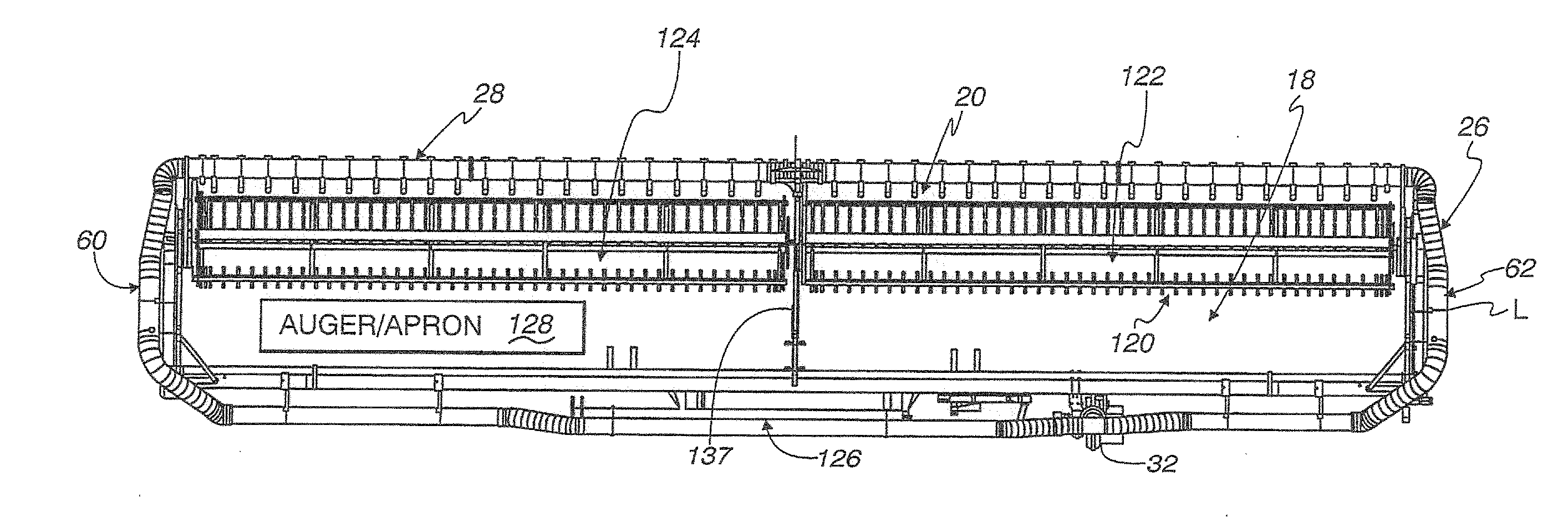 Harvesting apparatus utilizing pressurized fluid