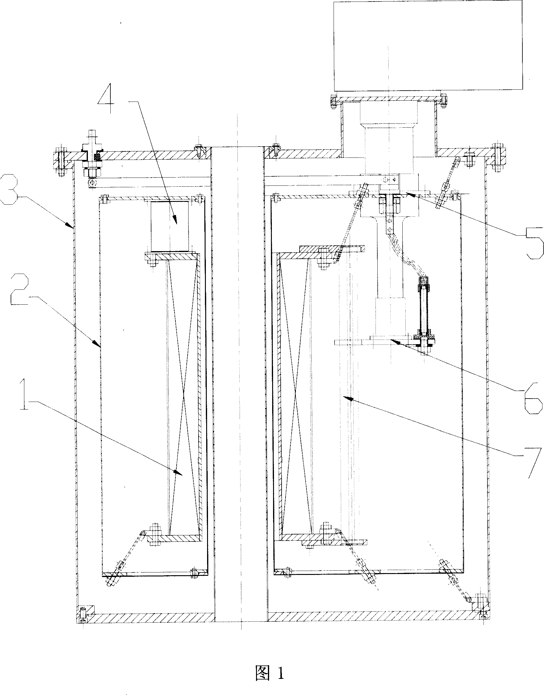 Thermal switch for conduction cooling superconducting magnet