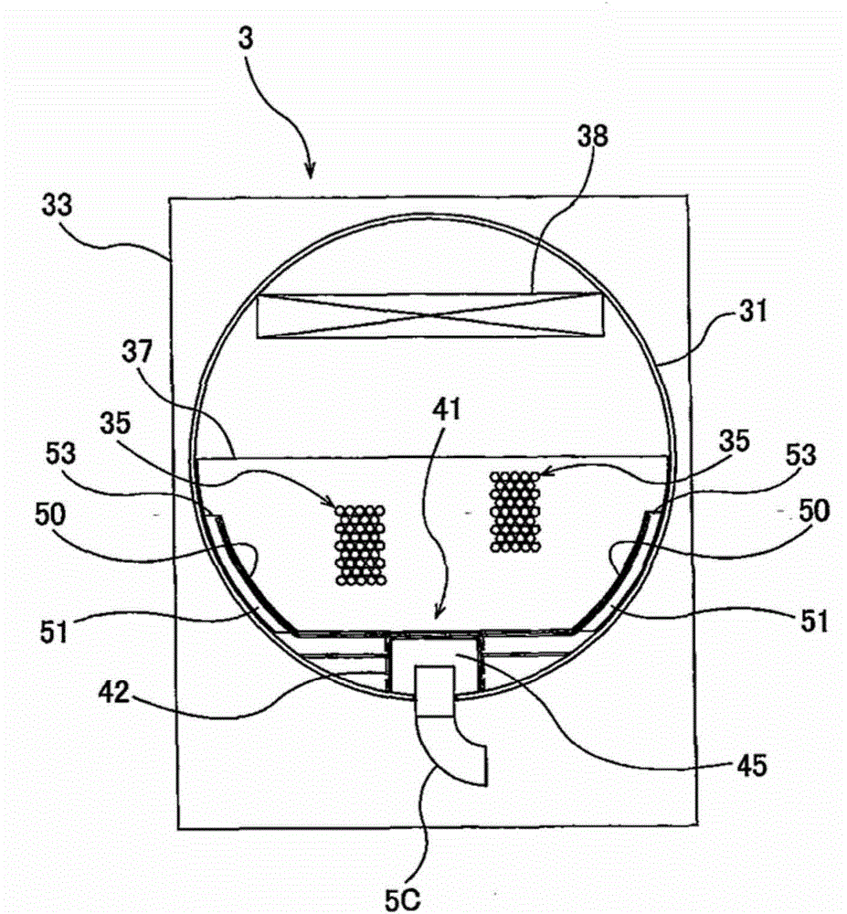 Evaporator of turbine refrigerator and turbine refrigerator having evaporator