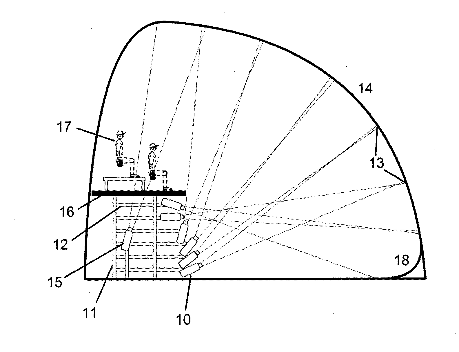 System for providing an enhanced immersive display environment