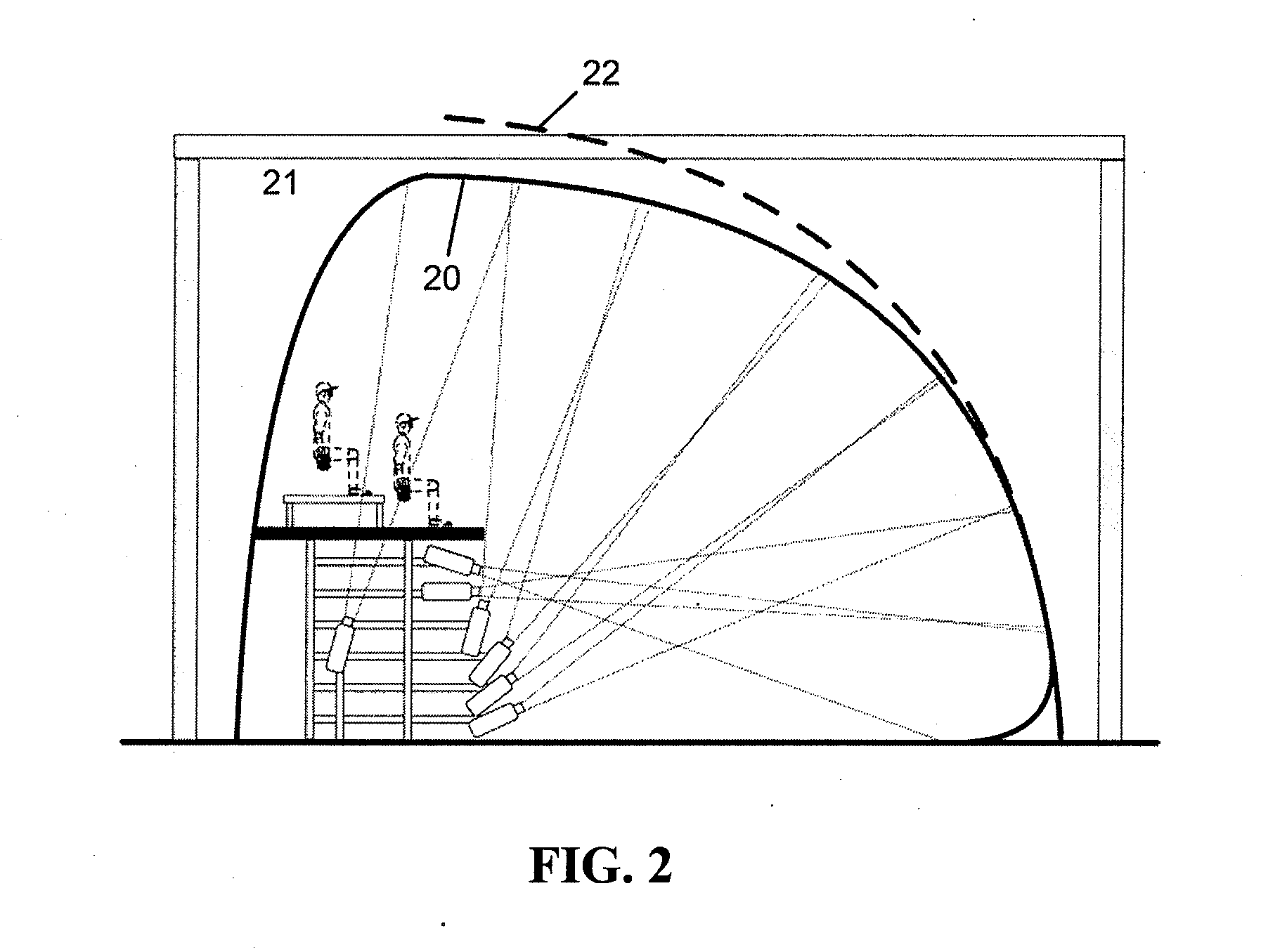 System for providing an enhanced immersive display environment