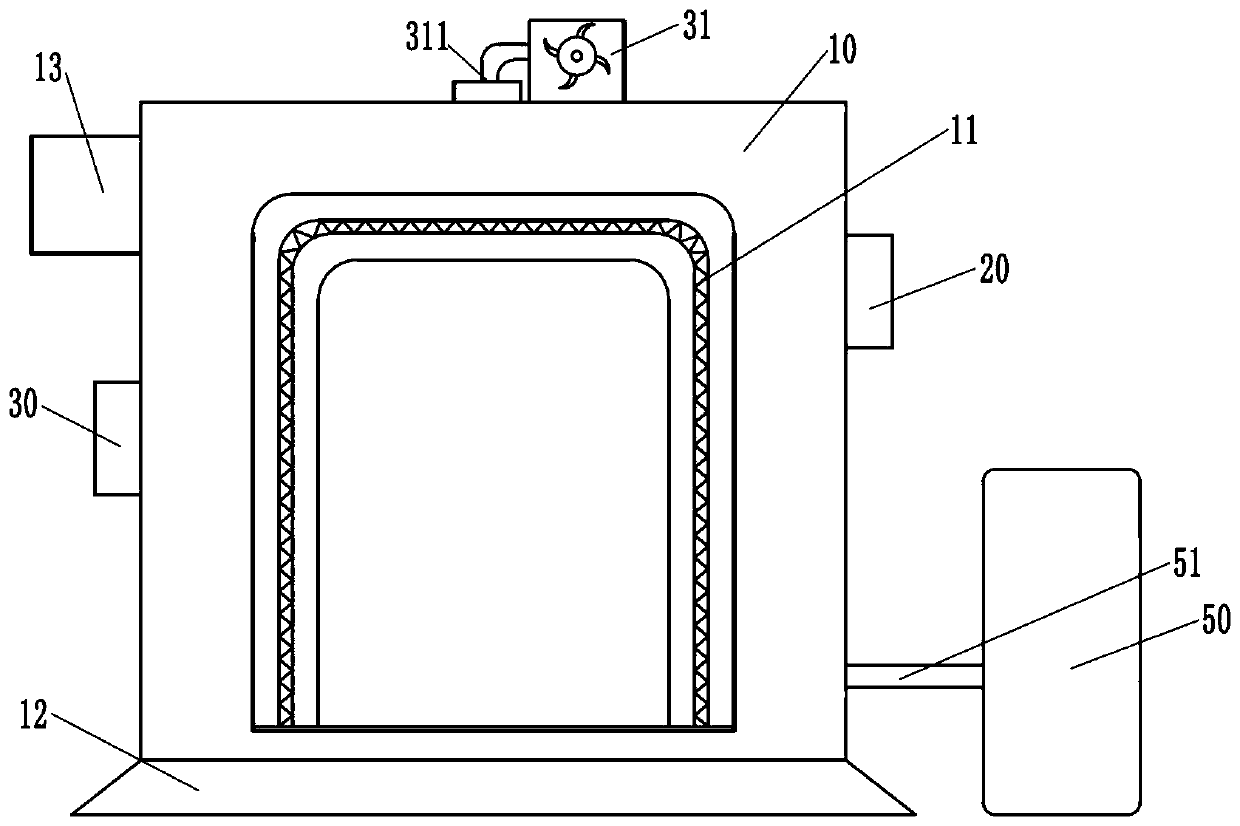 Low-cost high-nitrogen green storage airtight curtain