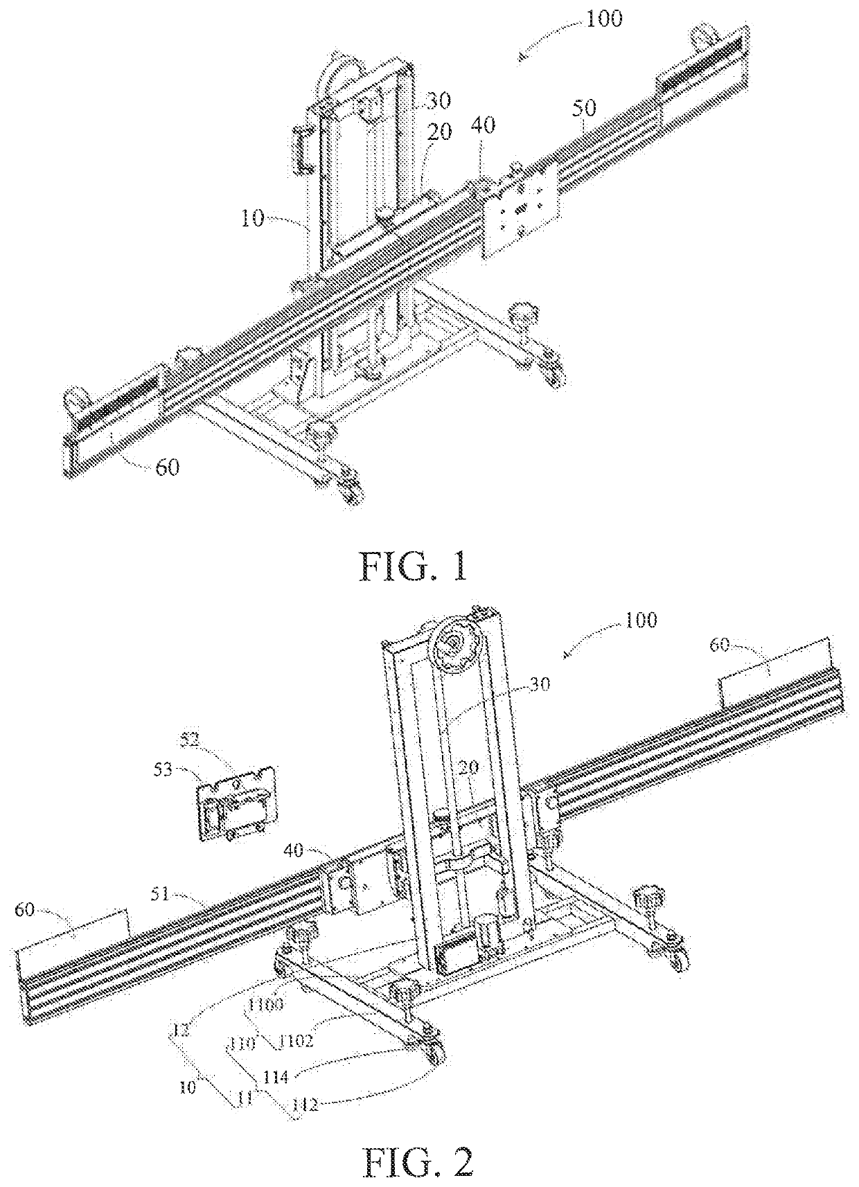 Automobile calibration device