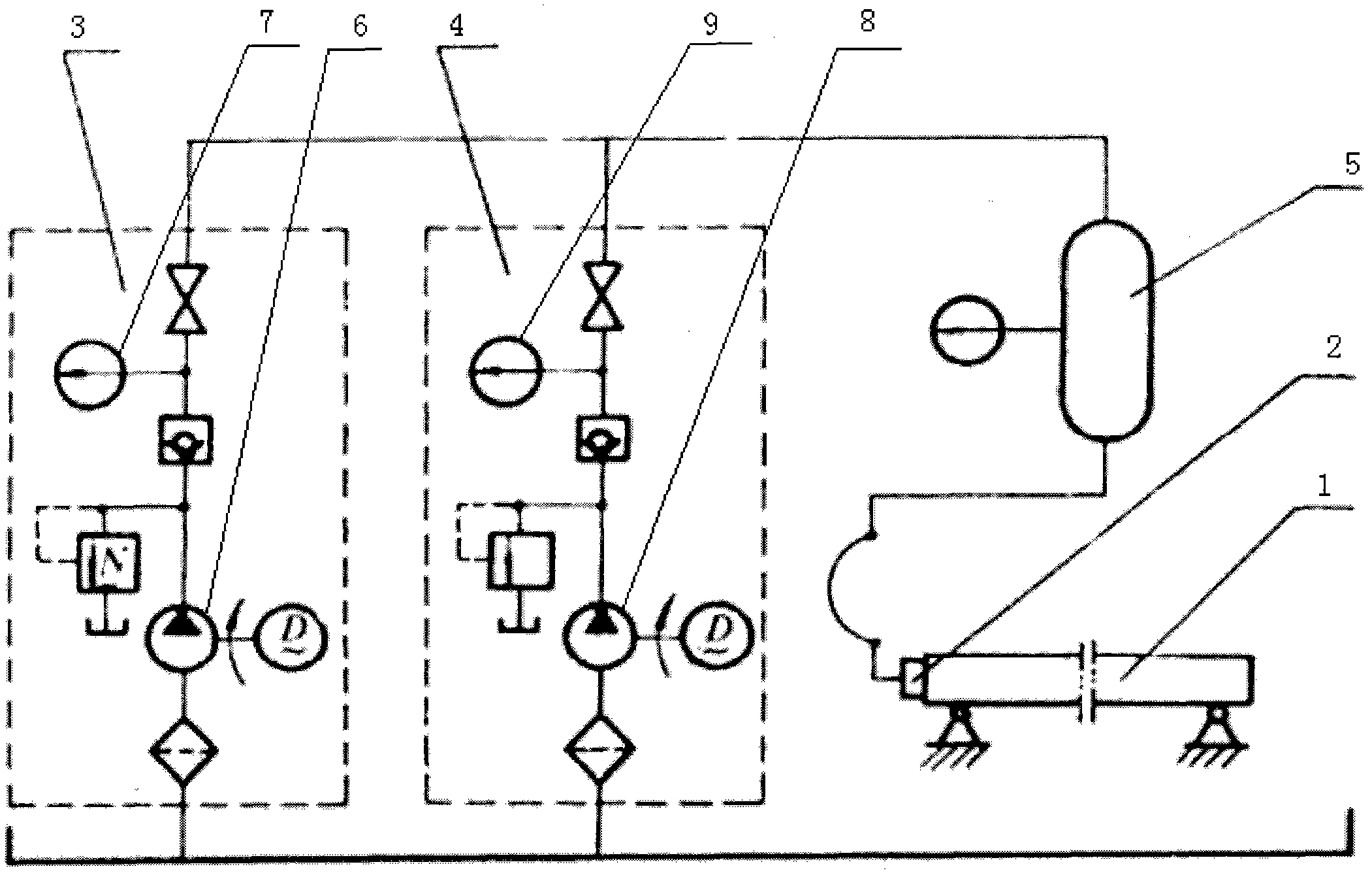 Oil well pump gap leakage test method