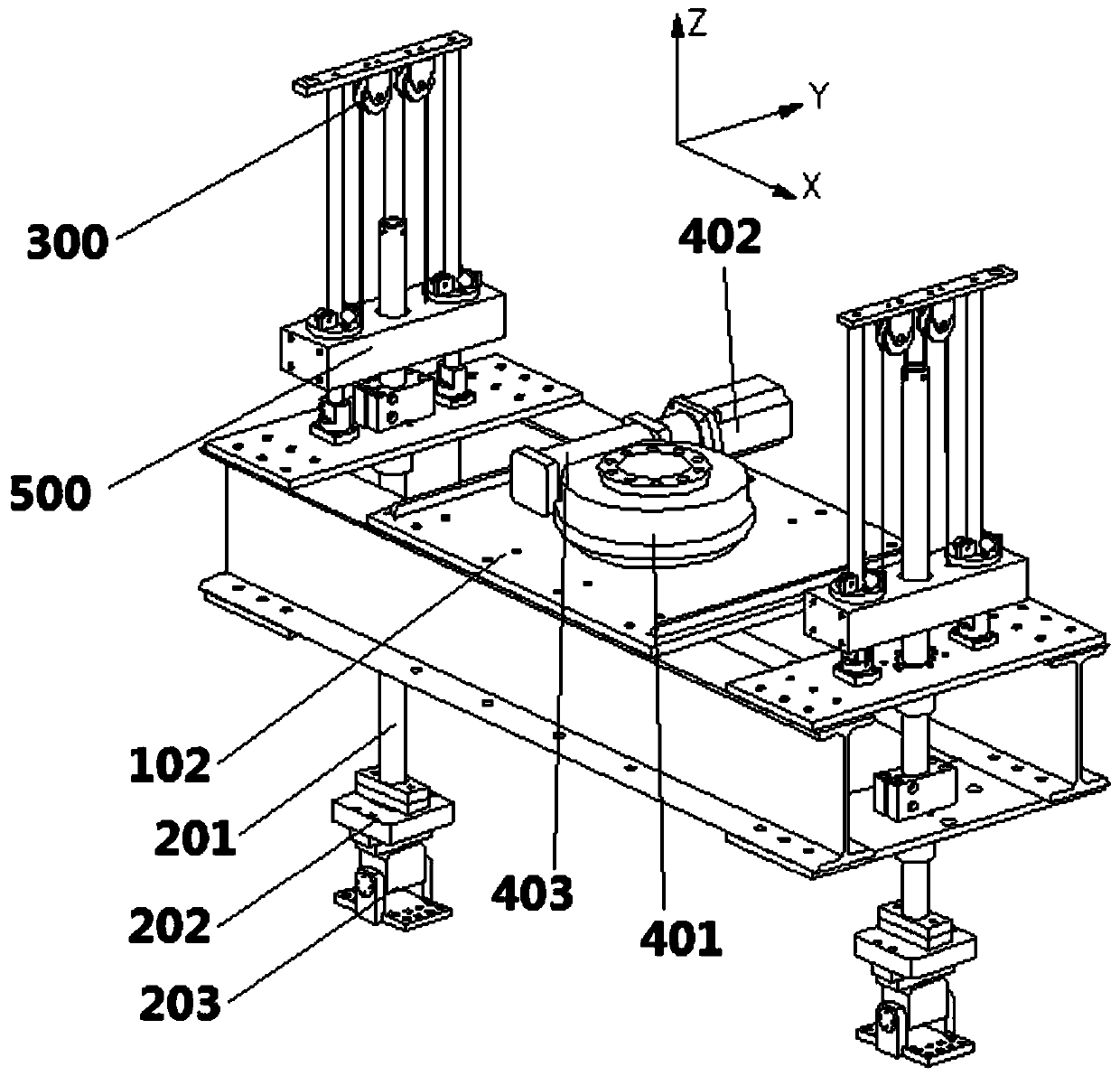 Full-wave-direction ship sea keeping performance tester