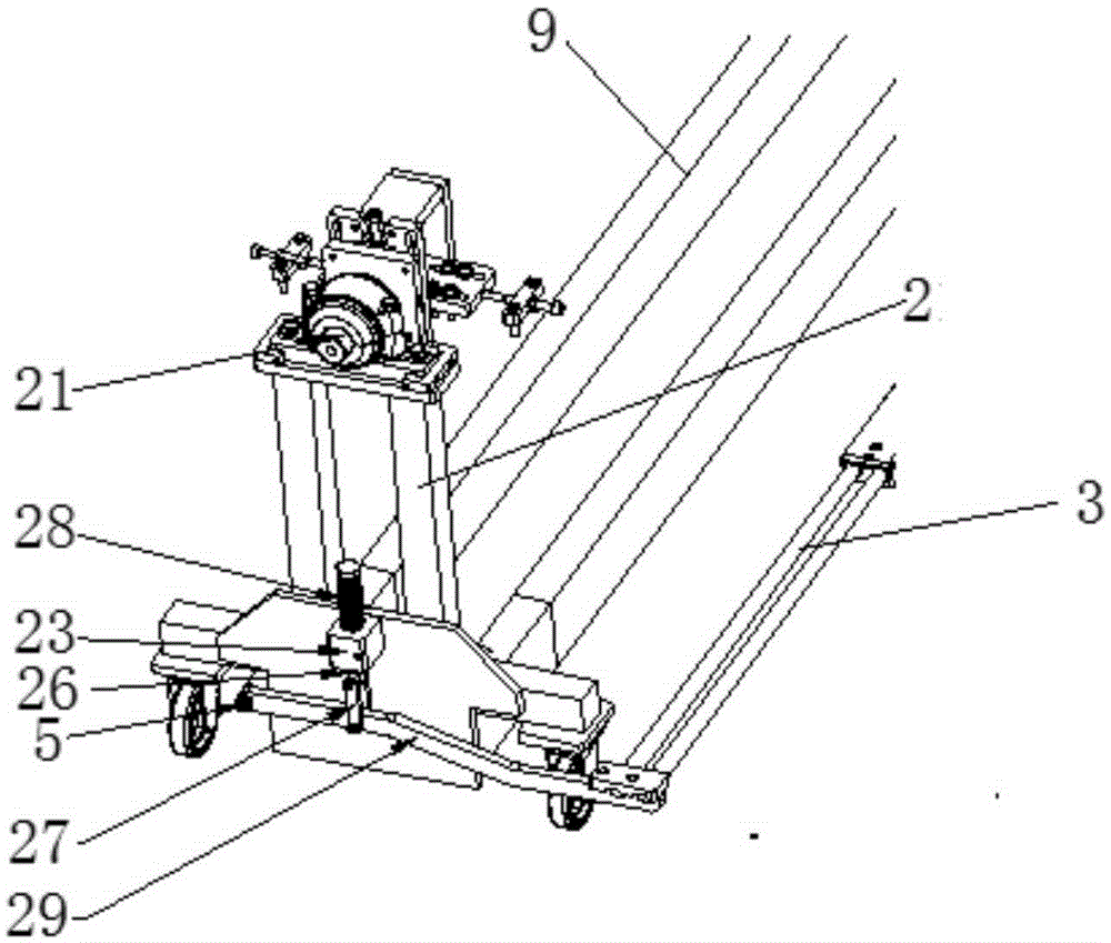 Welding fixture turnover bracket