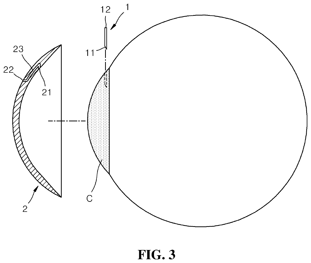 Aqueous humour discharge apparatus for glaucoma prevention