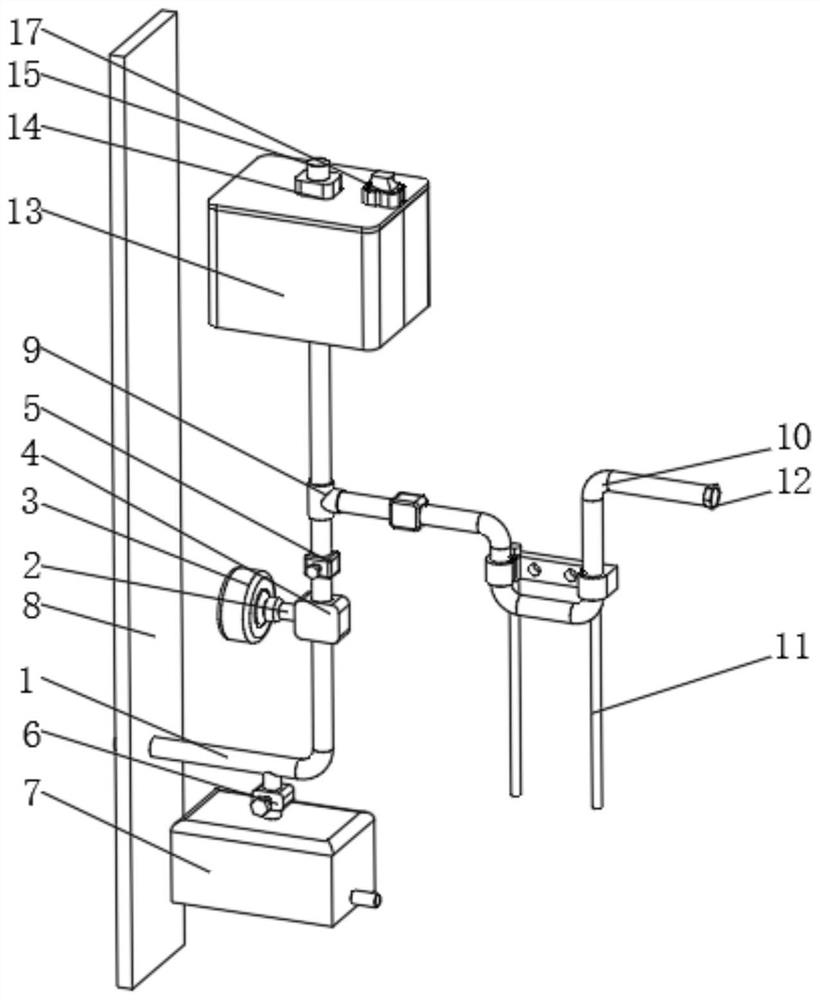 Device for realizing full-automatic emptying and pressurizing of solar water heater