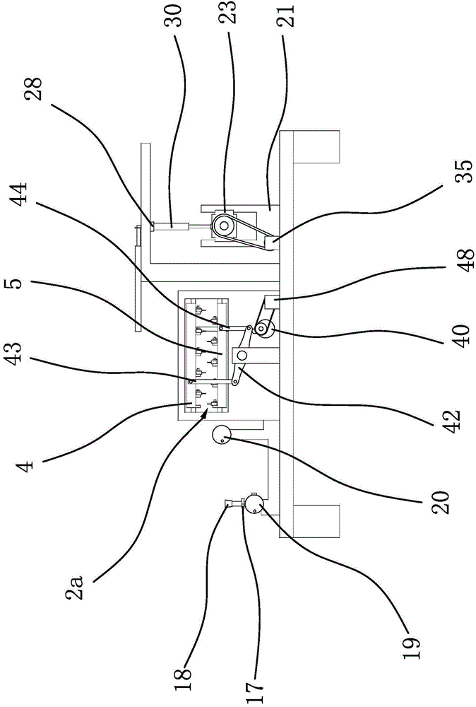 Transmission equipment for jacquard fabric