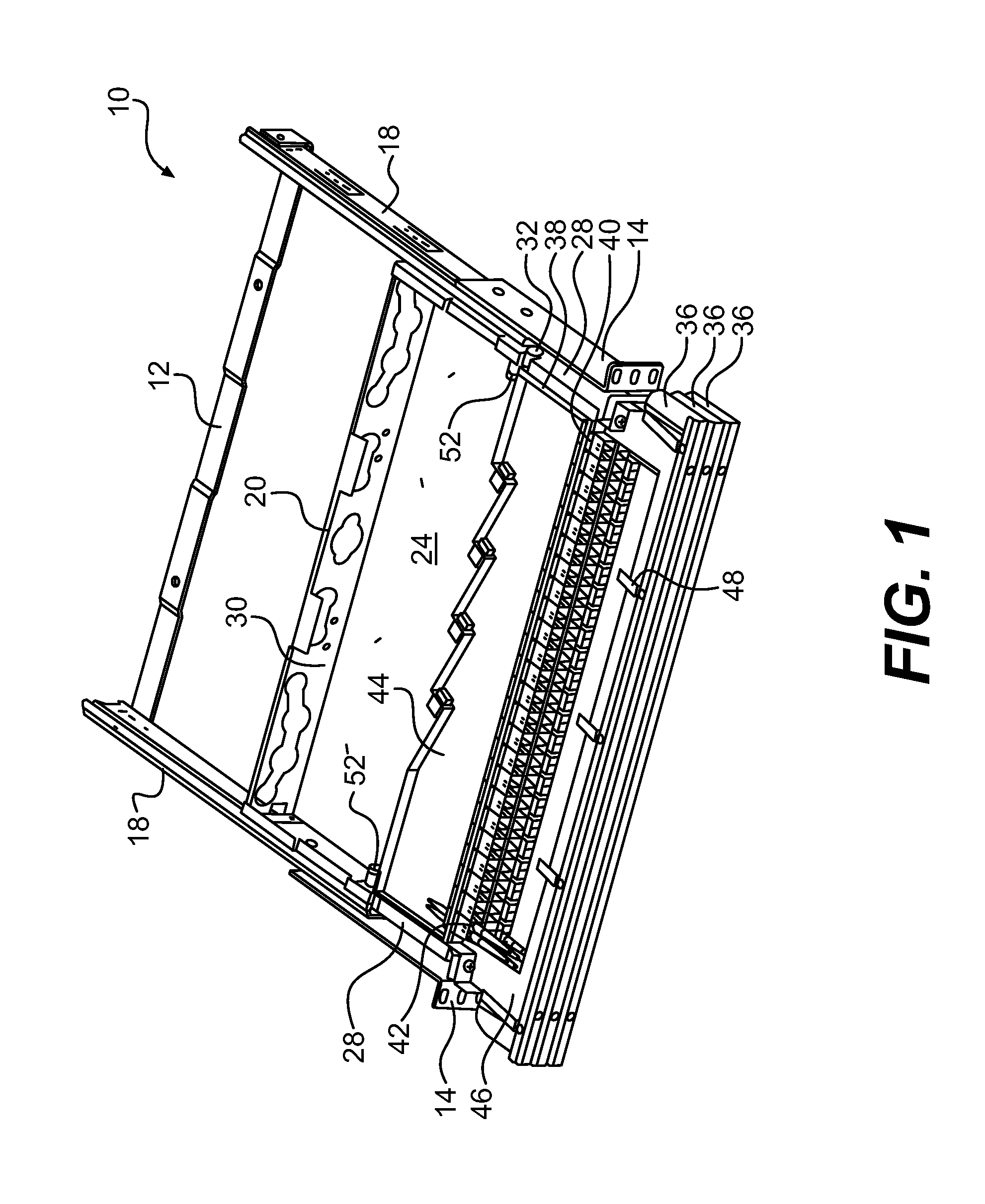 High density patching system for cable and optical fiber