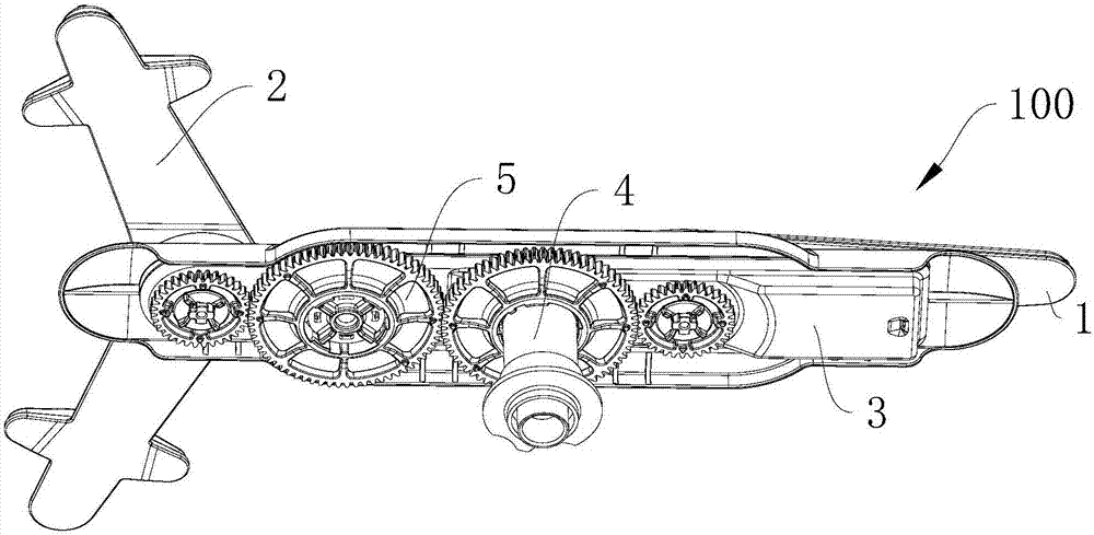 Spraying arm assembly and dish washing machine