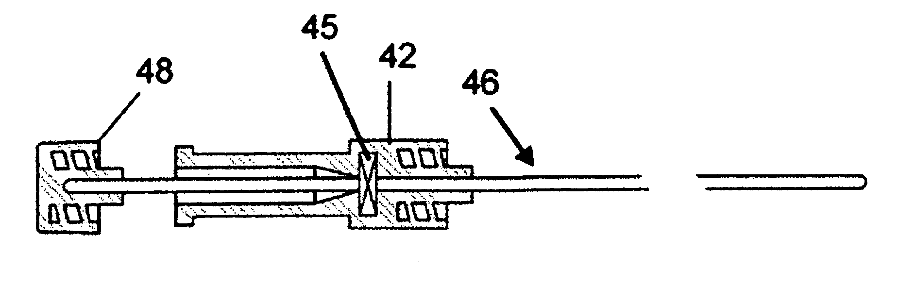 Catheter and tunneling device therefor