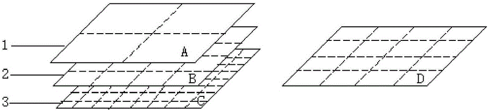 Organization and management method for space-time map tile data