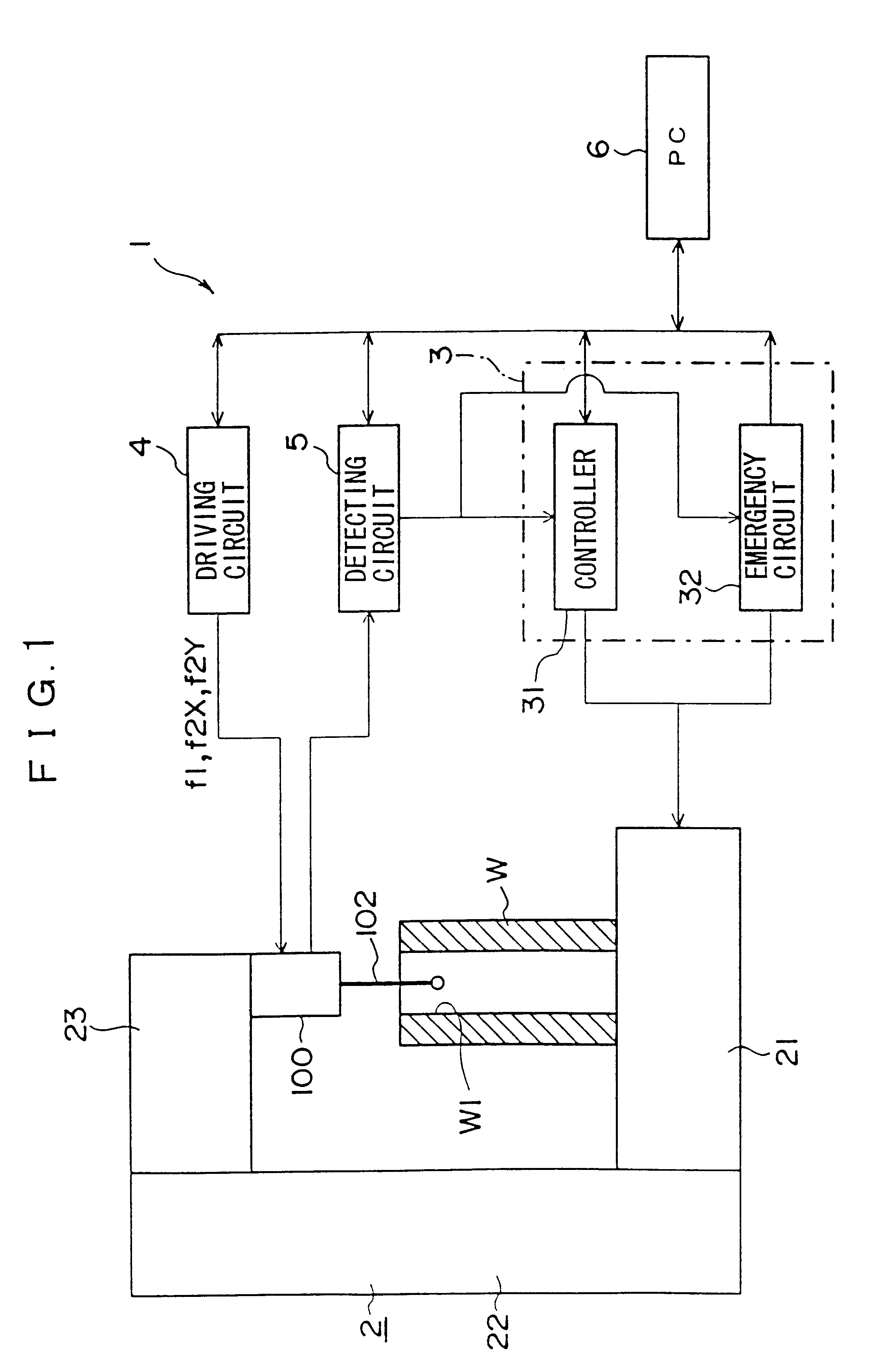 Surface configuration measuring method