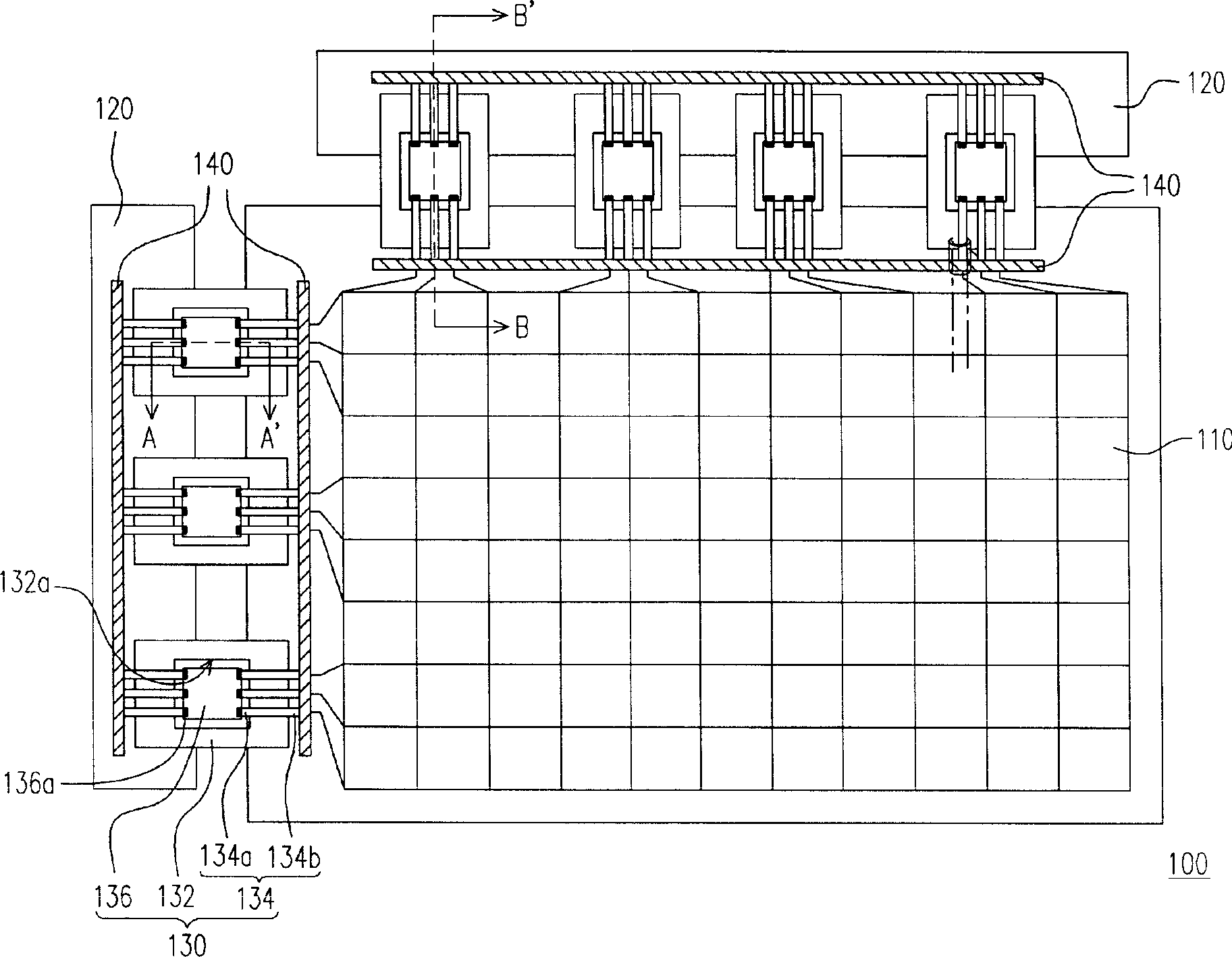 Display-device and thin-film packing structure