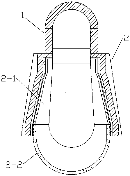 Heat-dissipation and insulating ceramic lamp shell body and preparation method thereof