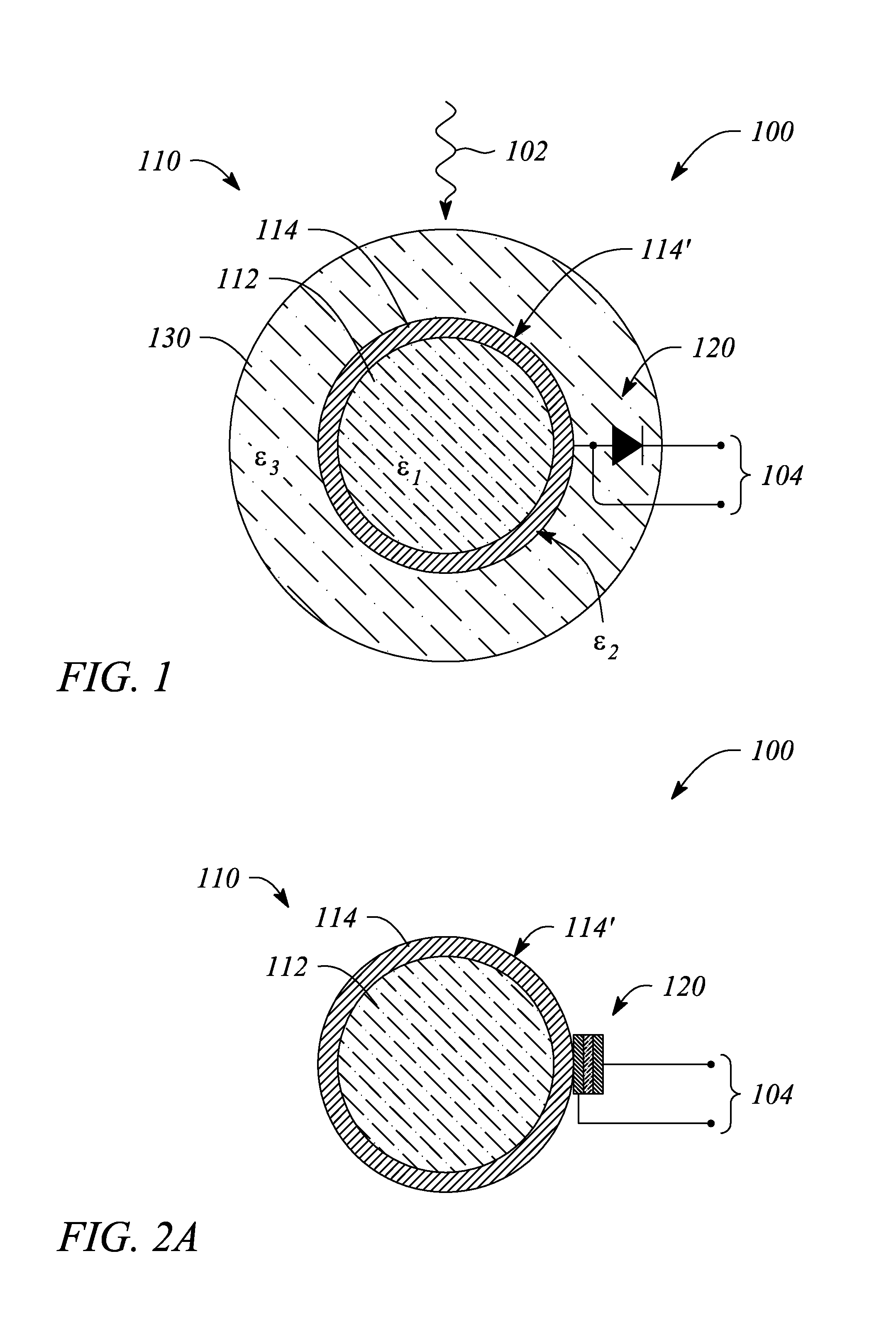 Photonic detector, imaging system and method employing plasmonic resonance absorption